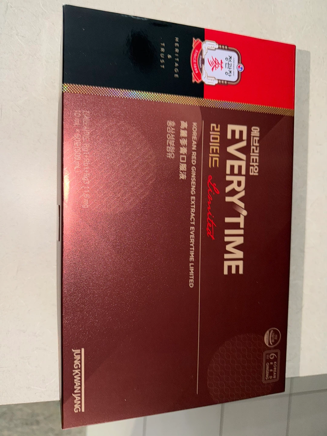Jung Kwan Jang Korean Red Ginseng Extract Everytime Limited