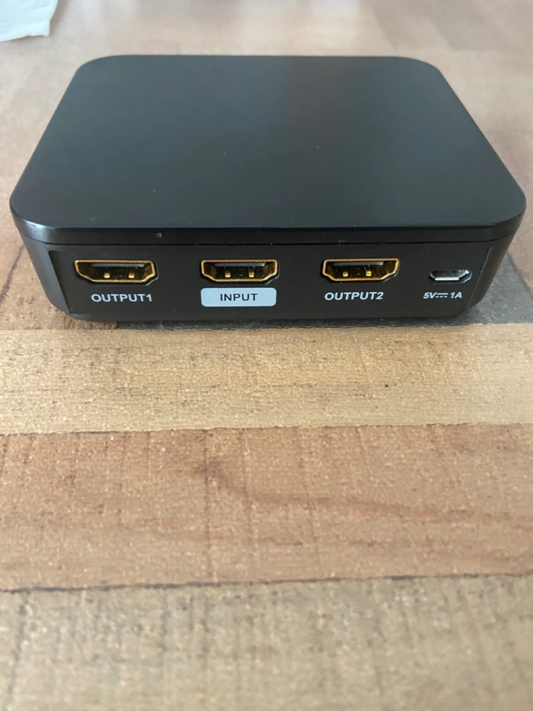 Rocketfish 2-Output HDMI Splitter with 4K and HDR Compatible - photo 2