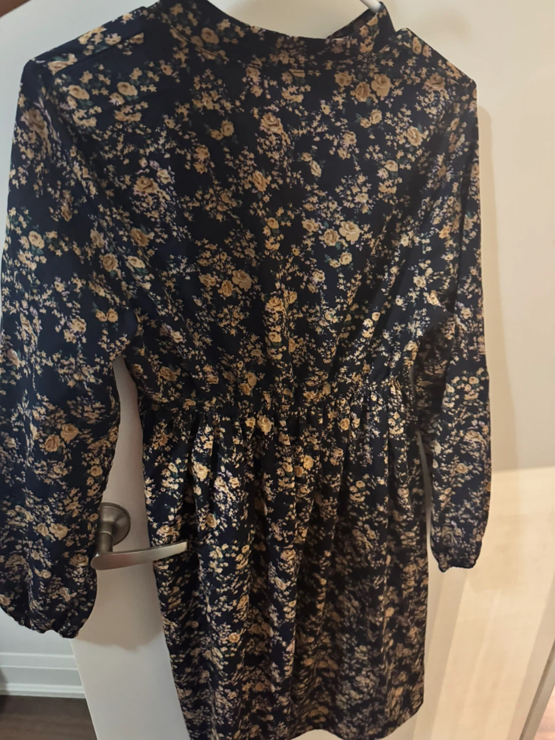 SHEIN Floral Print Long Sleeve Dress - photo 2