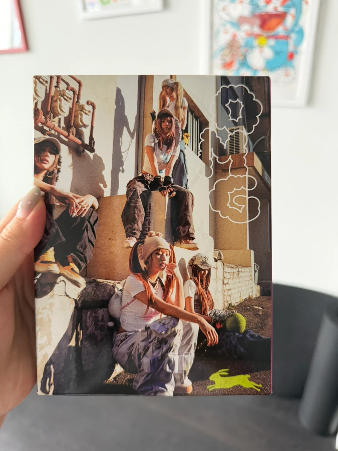 NewJeans OMG message card album