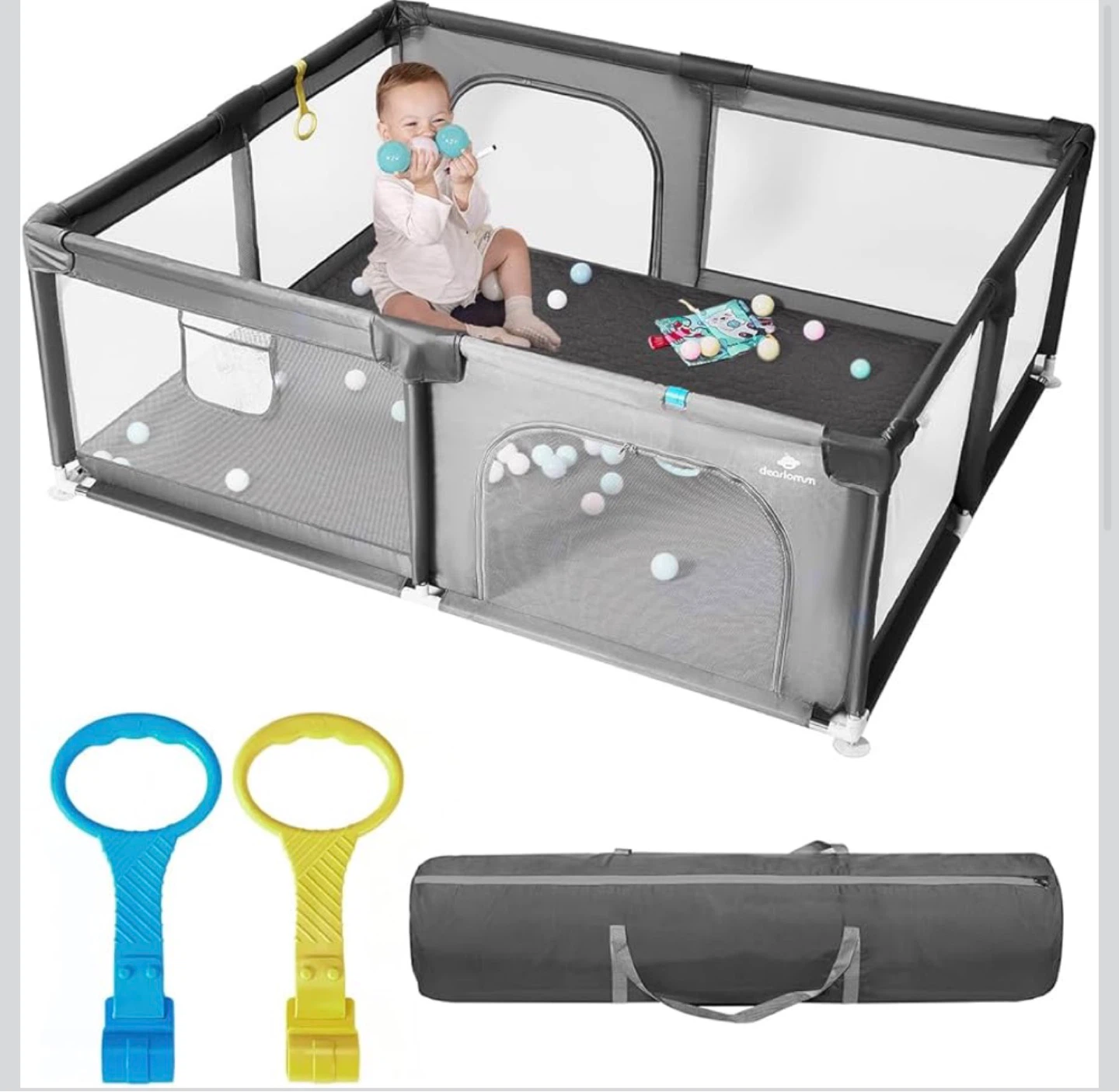 Large Playpen 71 in x 59 in - photo 3