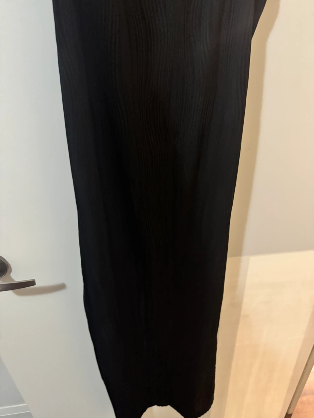 Black Textured Maxi Dress - photo 2