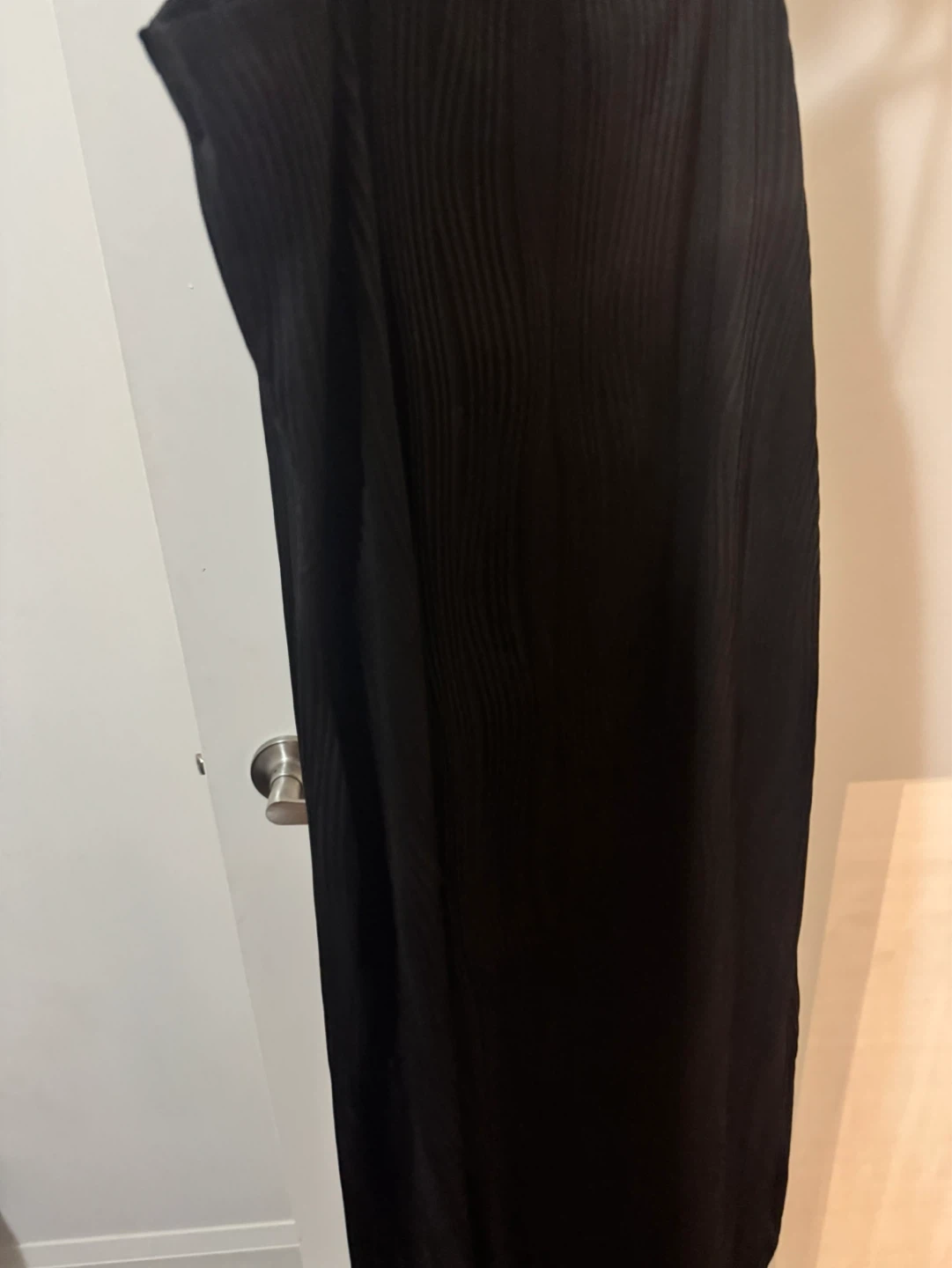 Black Textured Maxi Dress - photo 3