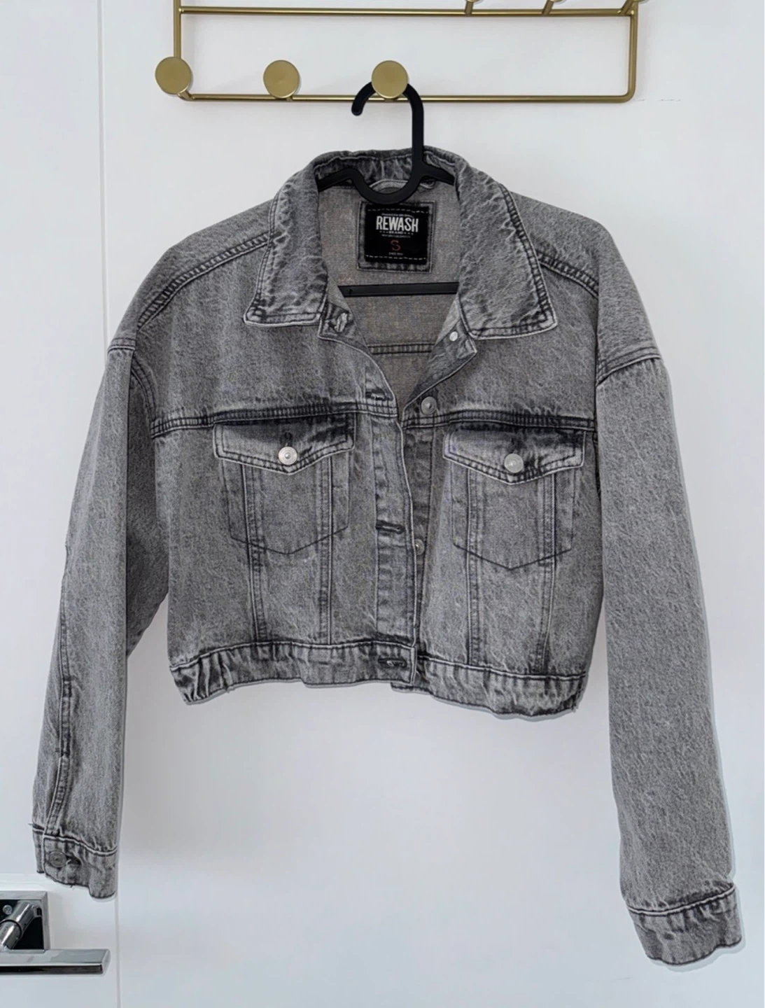 Cropped Denim Jacket
