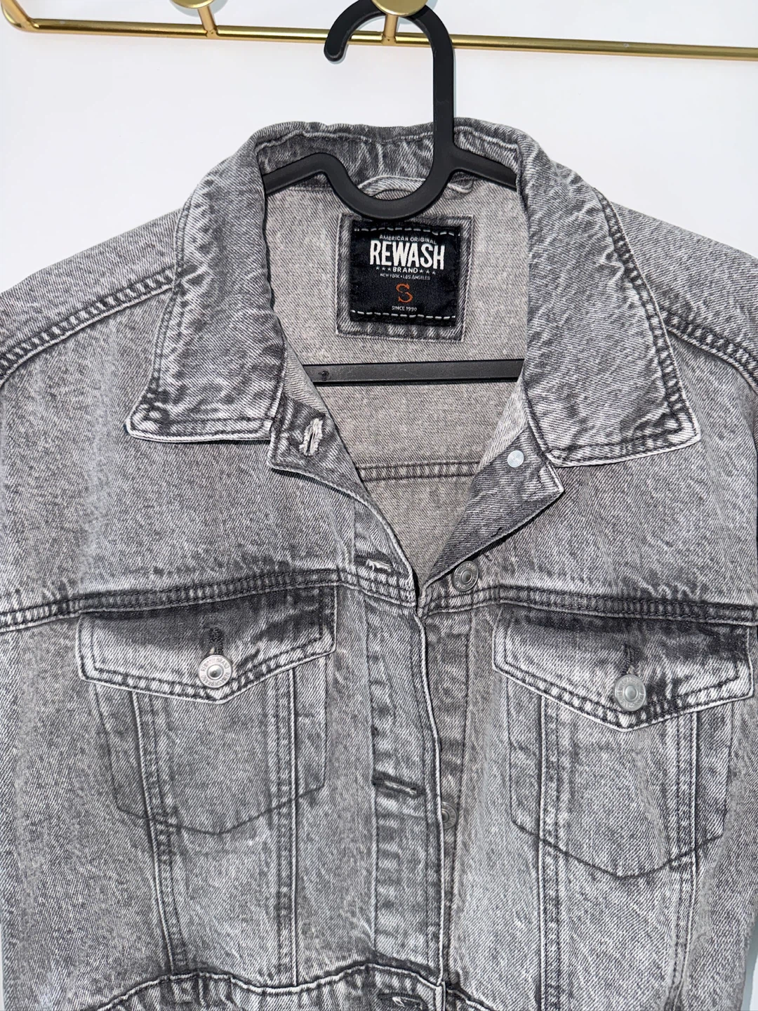 Cropped Denim Jacket - photo 2