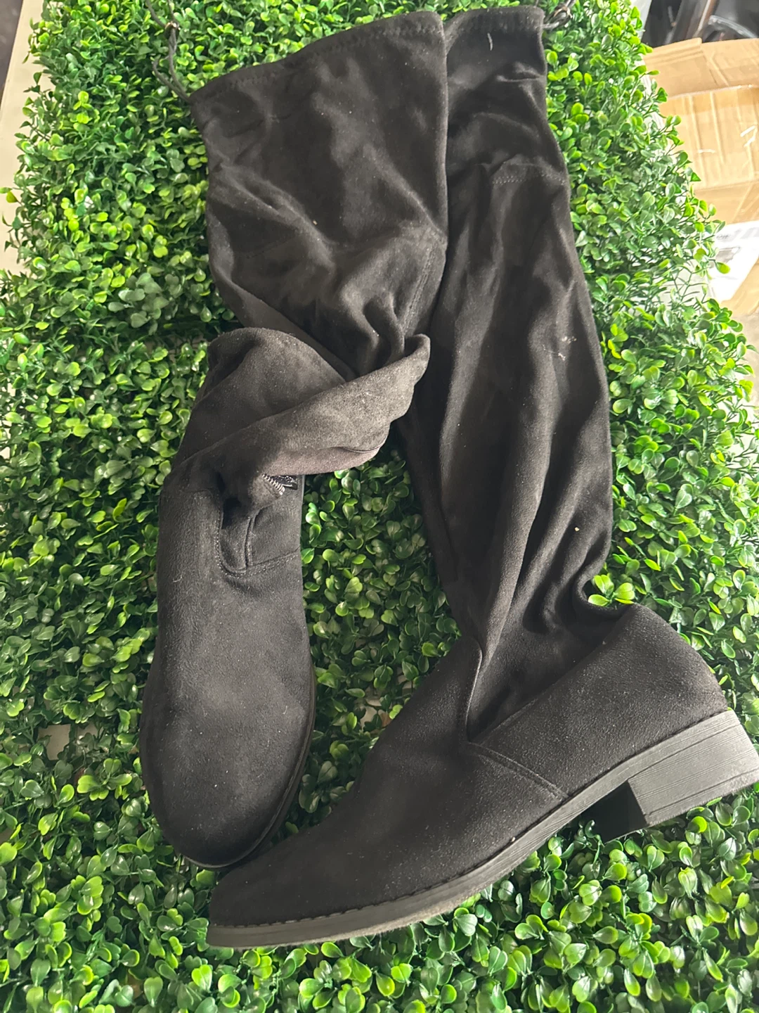 Black Over-the-Knee Boots - photo 3