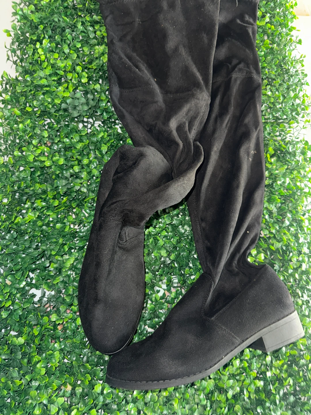 Black Over-the-Knee Boots - photo 2