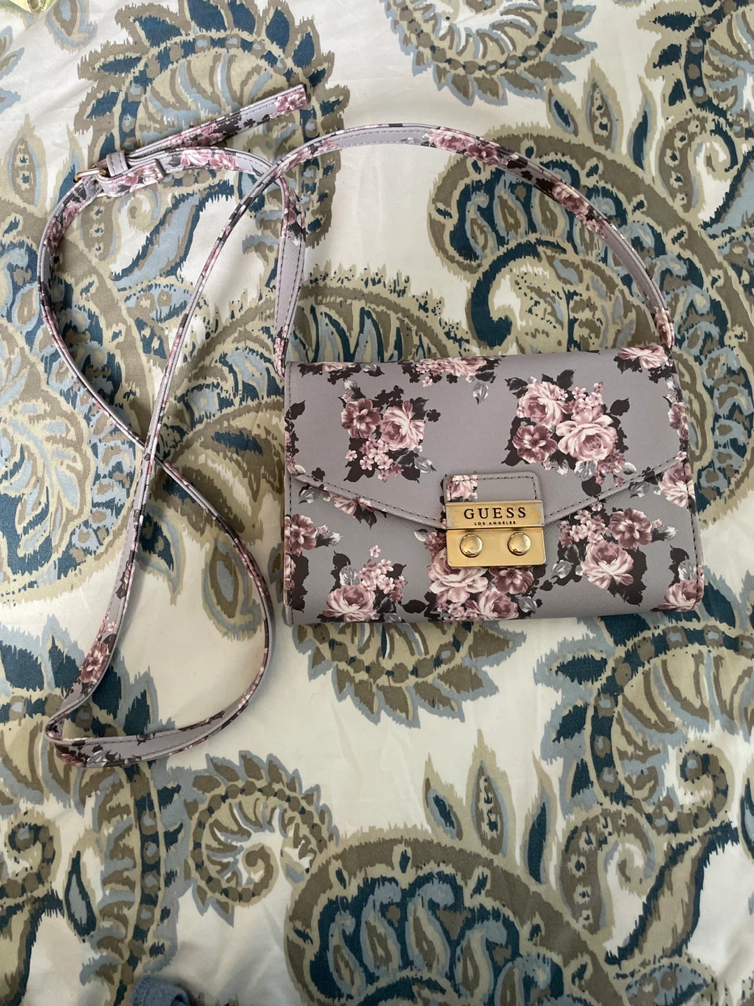 Guess Floral Crossbody Bag