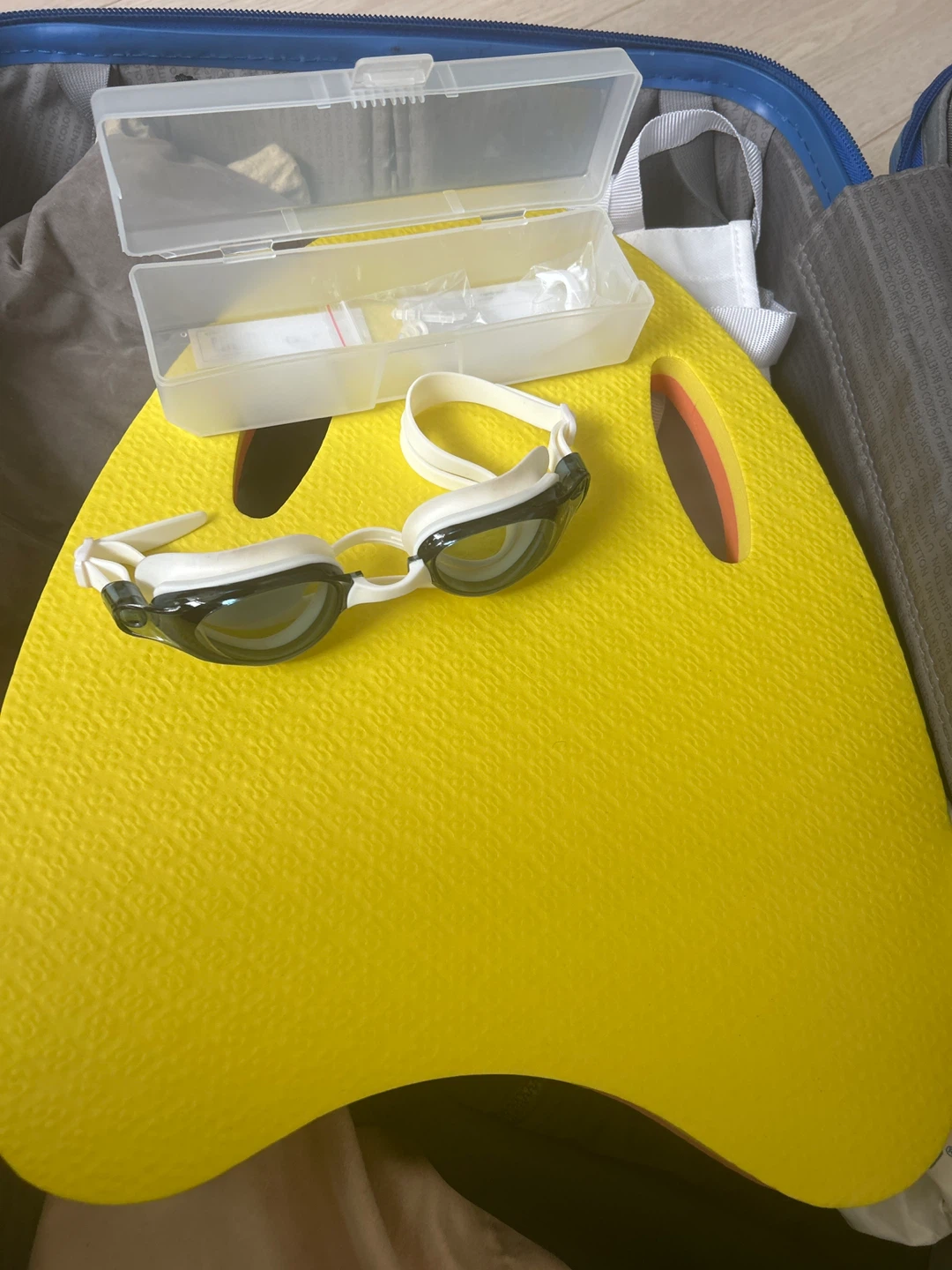 Swimming Goggles and Kickboard Set