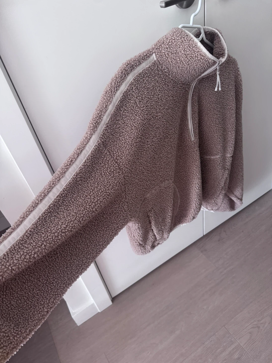 Fleece Sherpa Quarter-Zip Pullover - photo 3