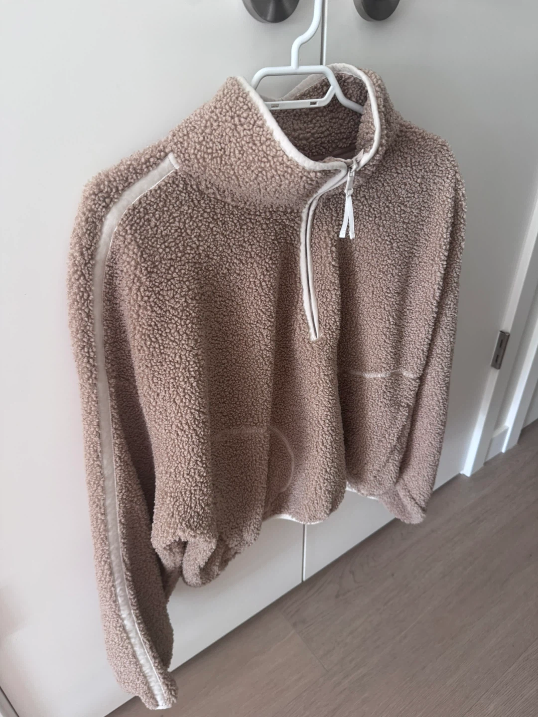 Fleece Sherpa Quarter-Zip Pullover
