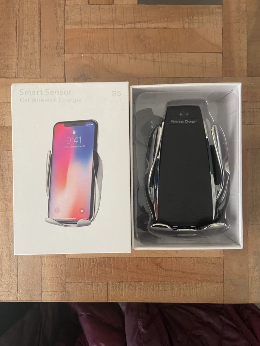 Smart Sensor Car Wireless Charger S5