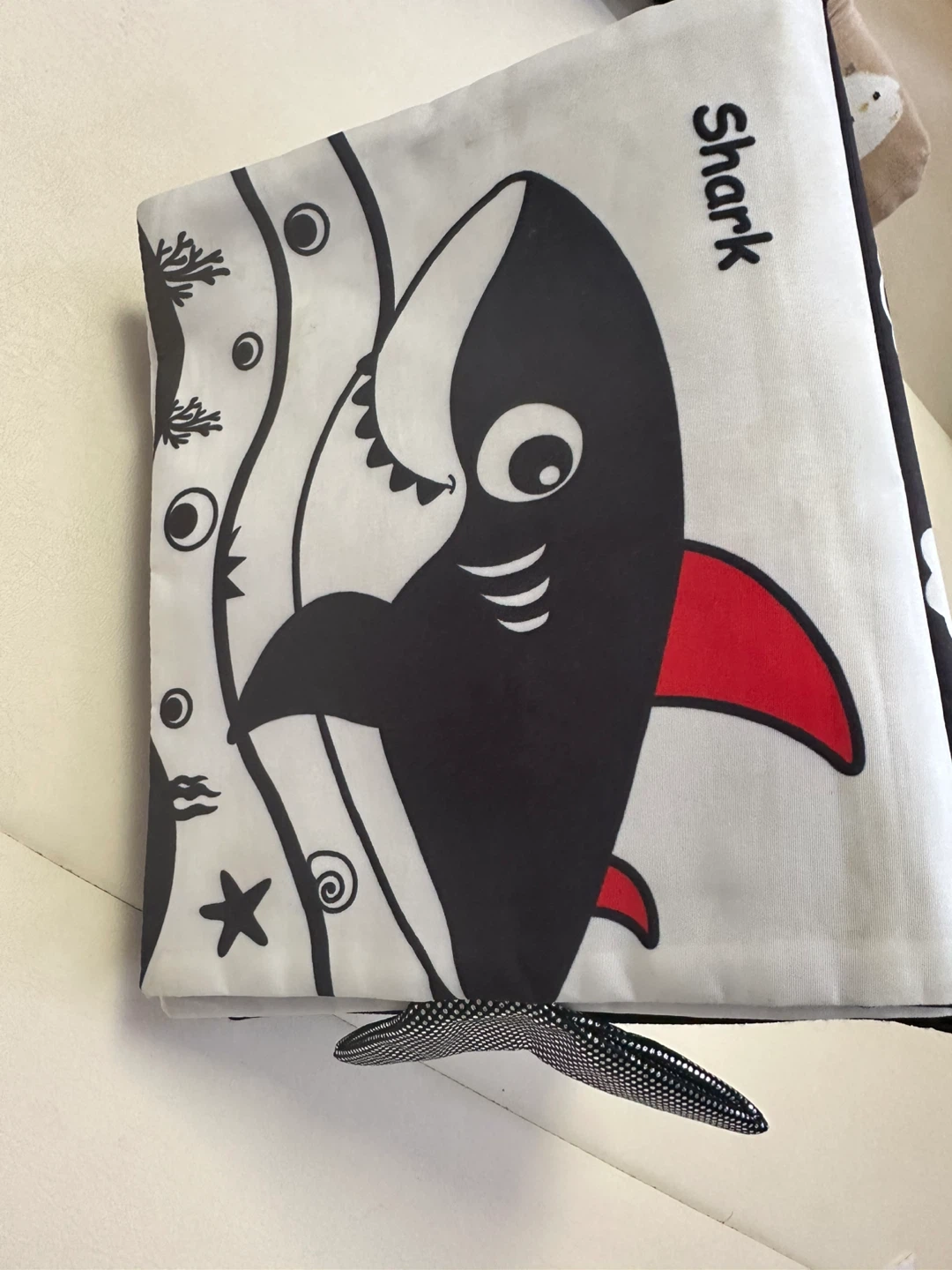 Baby Cloth Book - Snail, Beetle, Shark