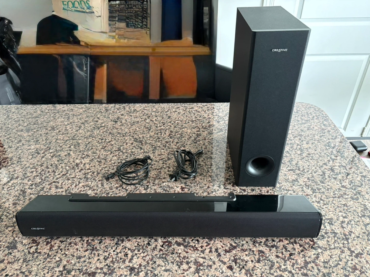 Creative Stage V2 2.1 Soundbar & Subwoofer (Complete Set)
