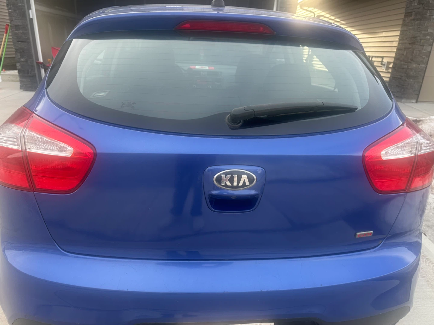 2013 Kia Rio 5-Door Hatchback Blue - photo 5