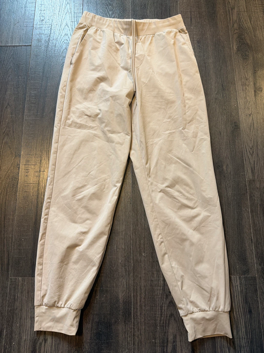 Beige Jogger Pants Uniqlo