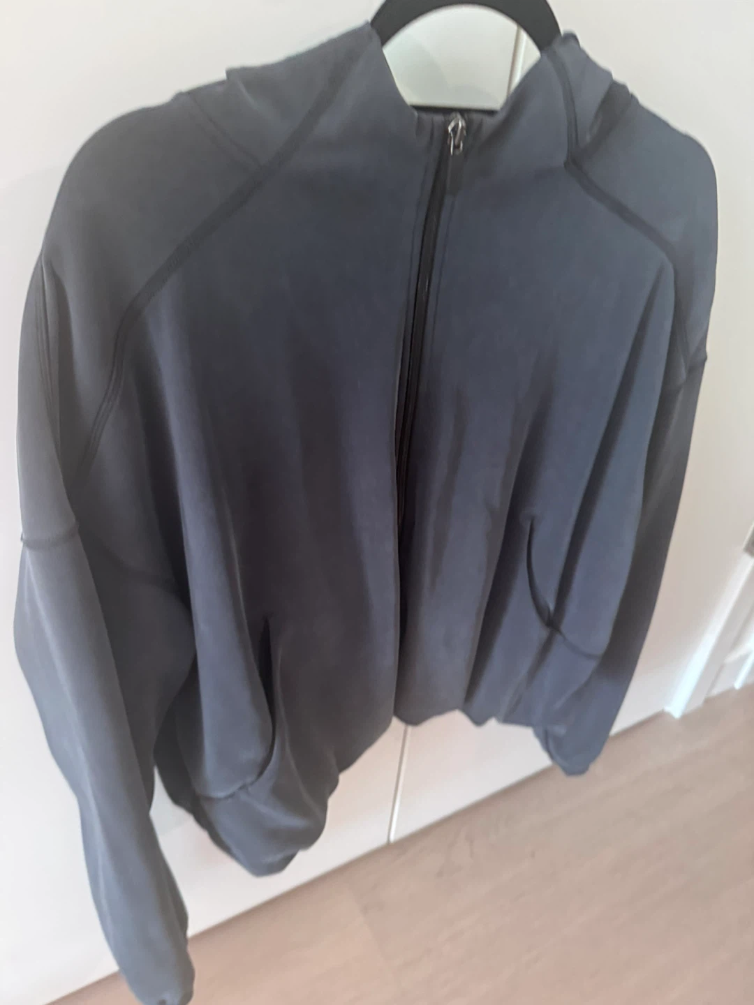 Lululemon Grey Full Zip Hoodie