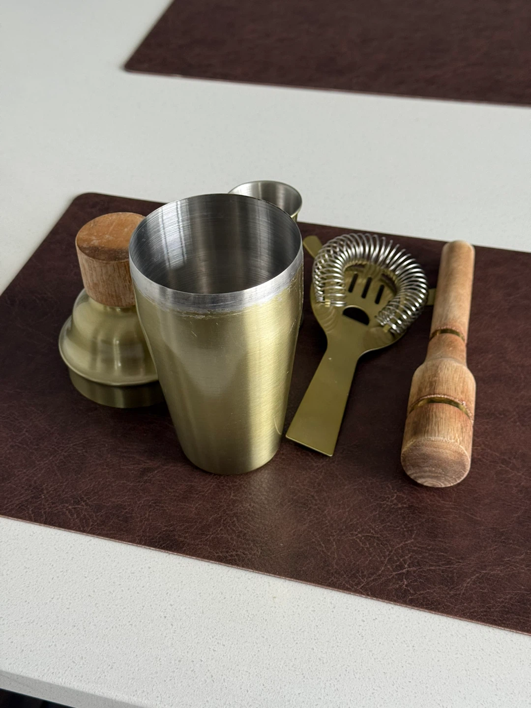 Cocktail Shaker Set - 5 Piece Bar Tool Kit - photo 4