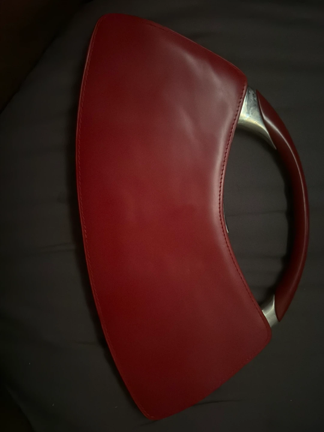 Dior Red Leather Handbag - photo 2