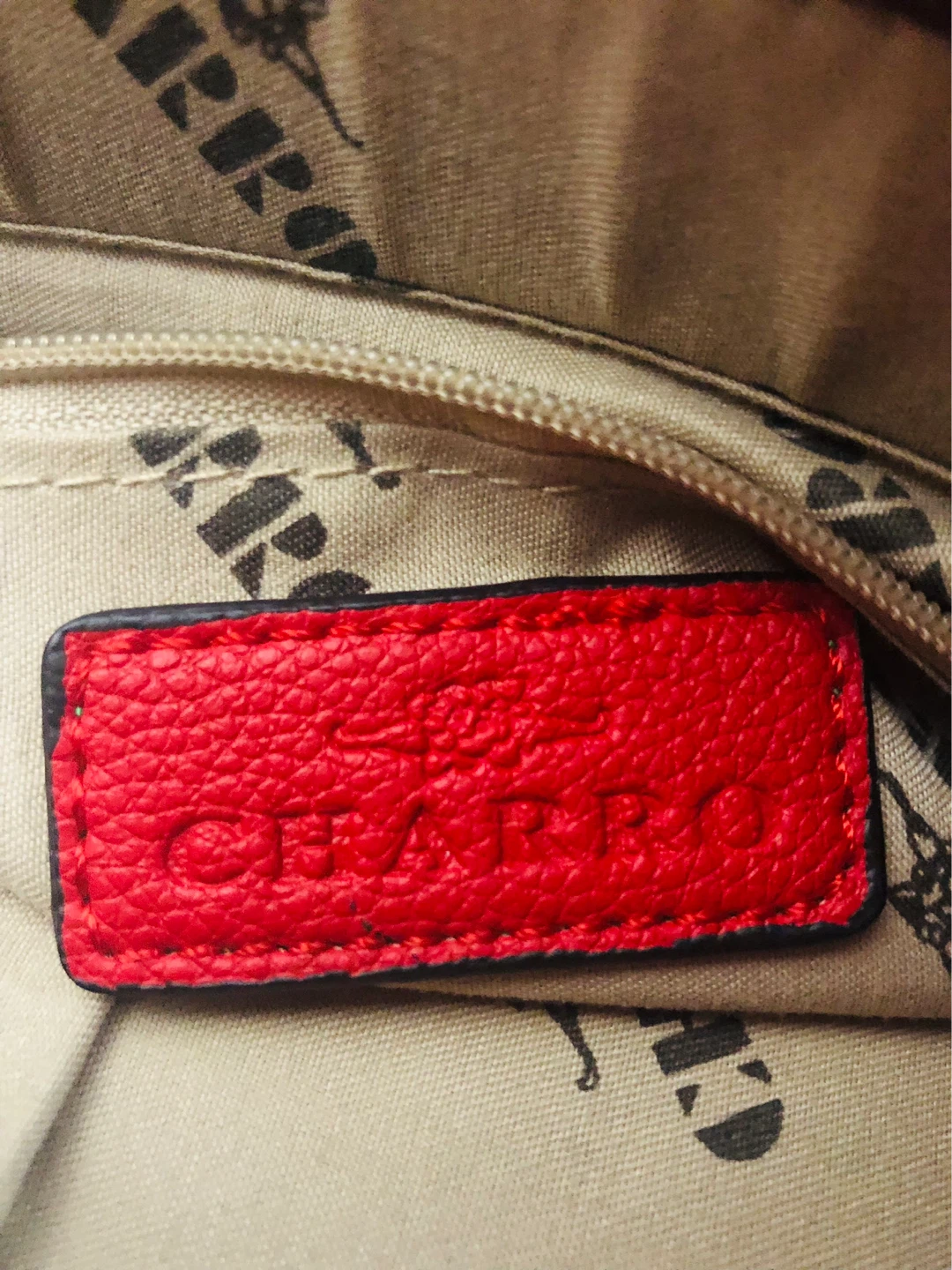 Red Charro Tote Bag made in Italy - photo 3