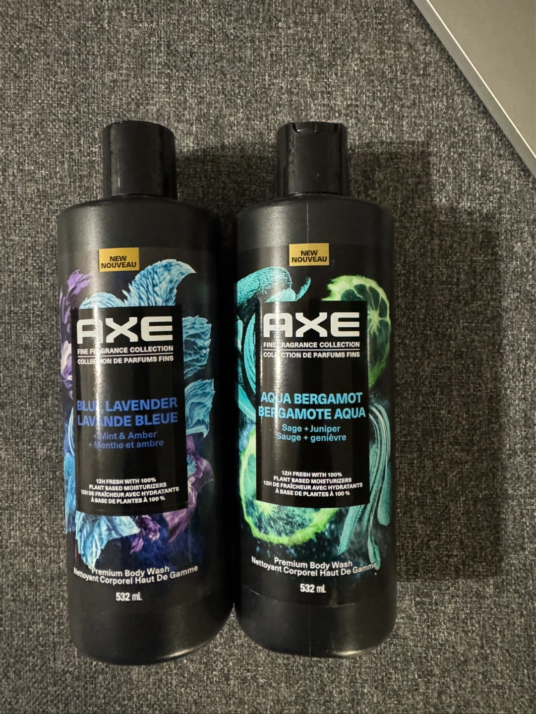 Axe Premium Body Wash Duo - $5 each 532ml