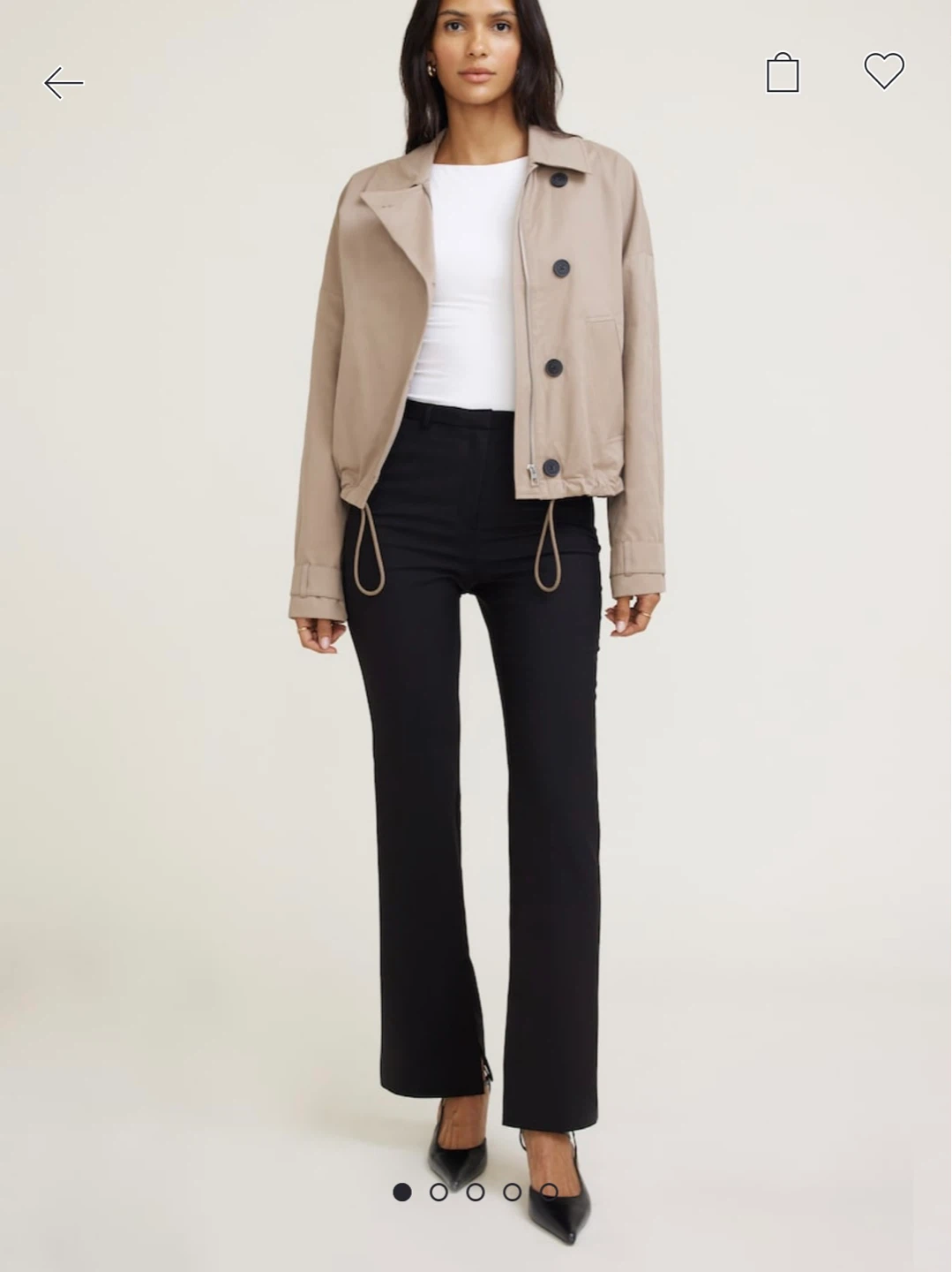 Dynamite High Rise Slim Leg Pants - Size 8