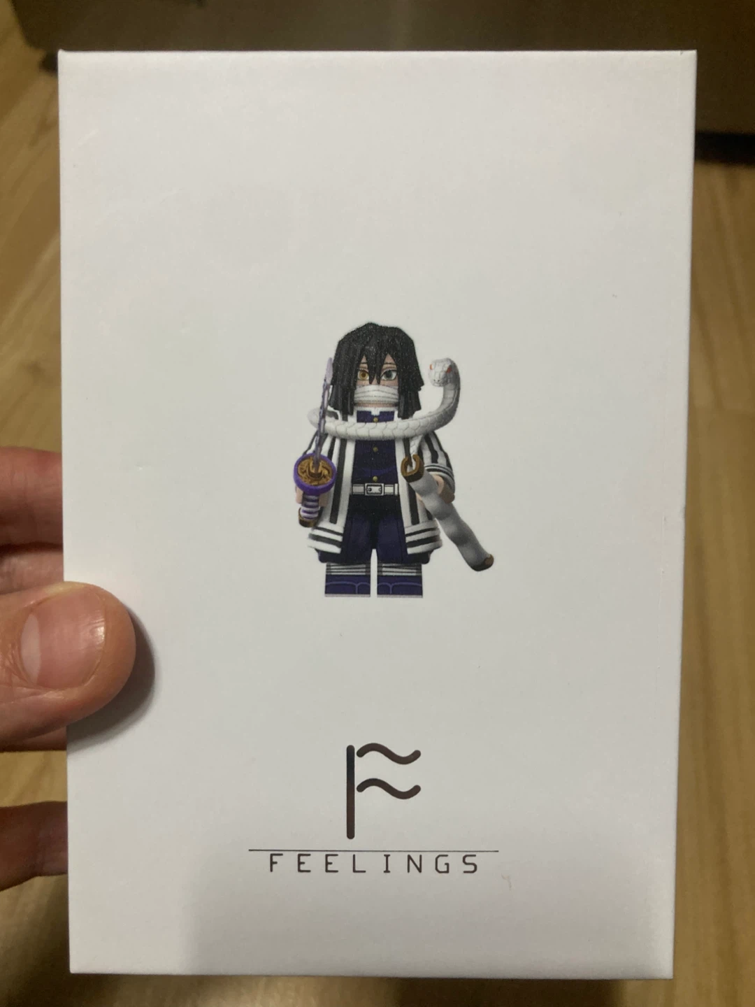 Feelings Iguro Obanai Action Figure Custom Lego - photo 2