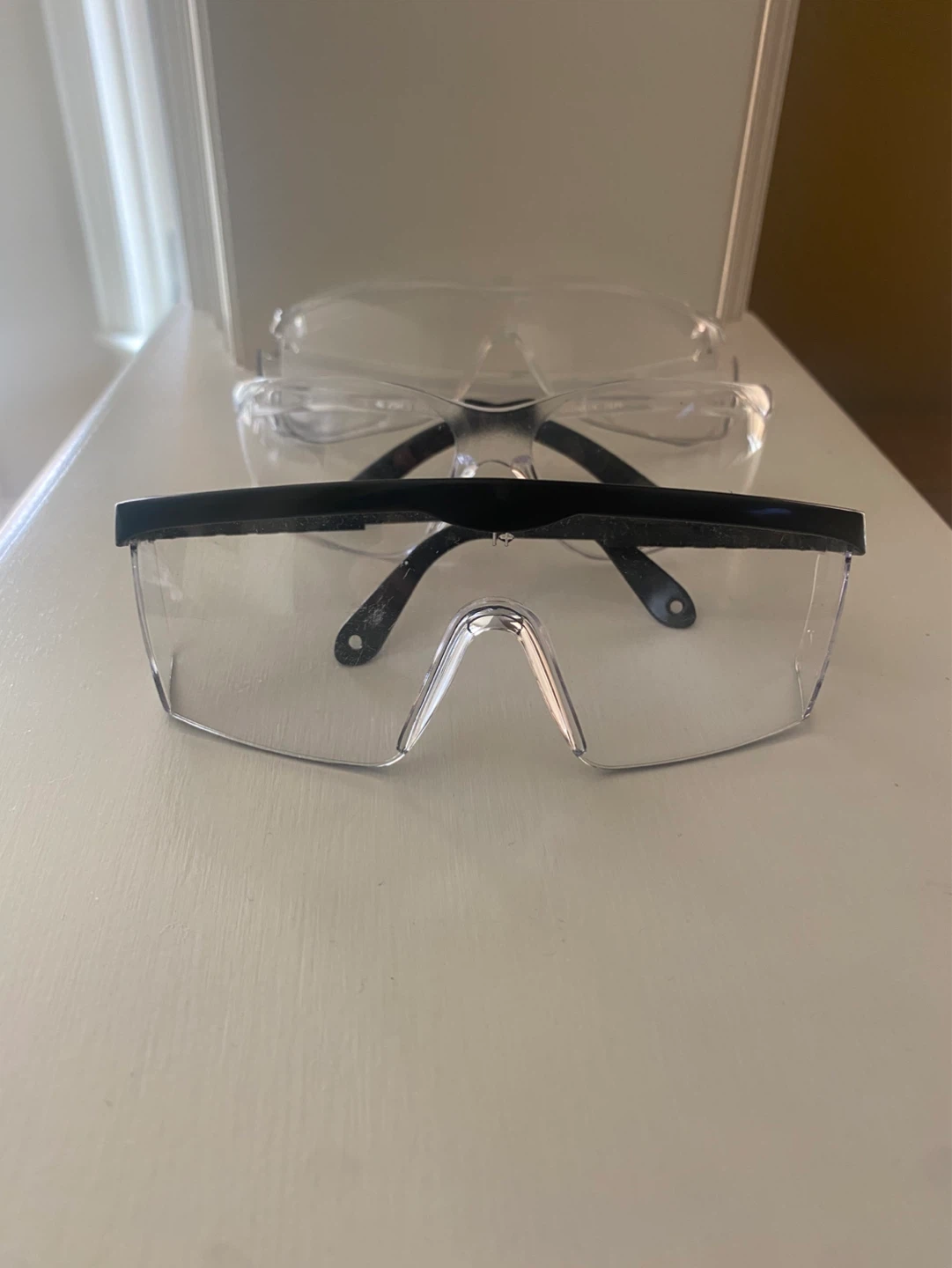 3 Pairs Safety Goggles Protective Eyewear