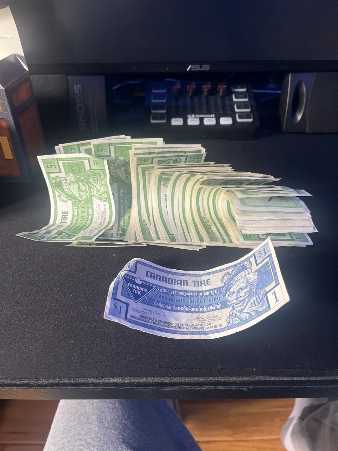 Canadian  tire money