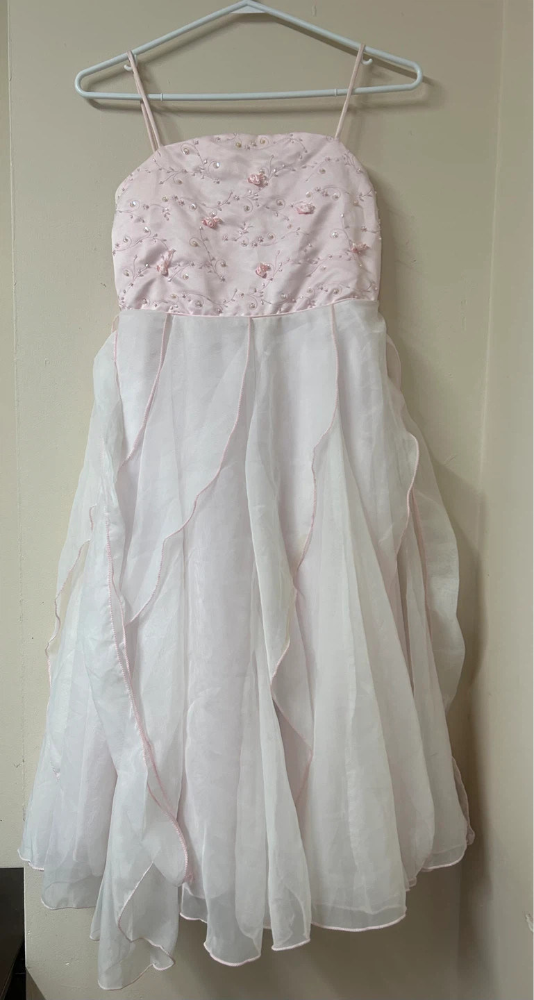 Pink Formal Dress with Bolero Jacket - photo 4