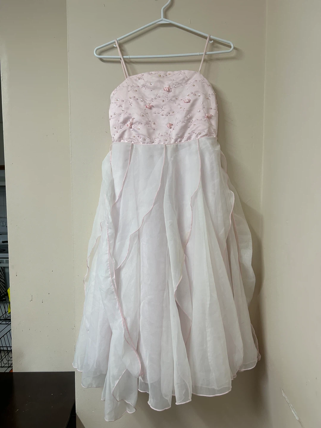 Pink Formal Dress with Bolero Jacket - photo 5