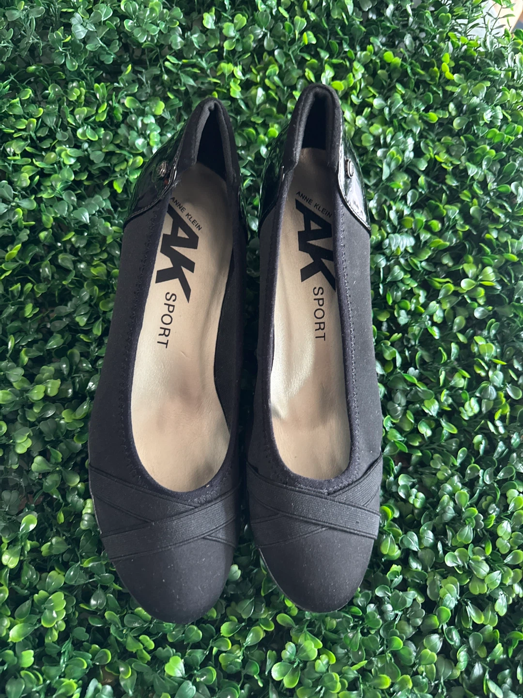 Anne Klein Sport Black Wedge Shoes - photo 2
