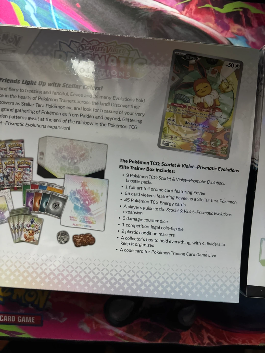 Prismatic Evolutions ETB - photo 3