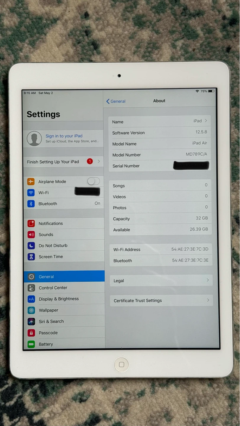 Apple iPad Air (1st Gen) 32GB - photo 5
