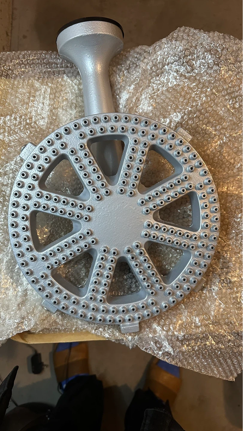 4 Cast Iron Stove Burners - photo 3