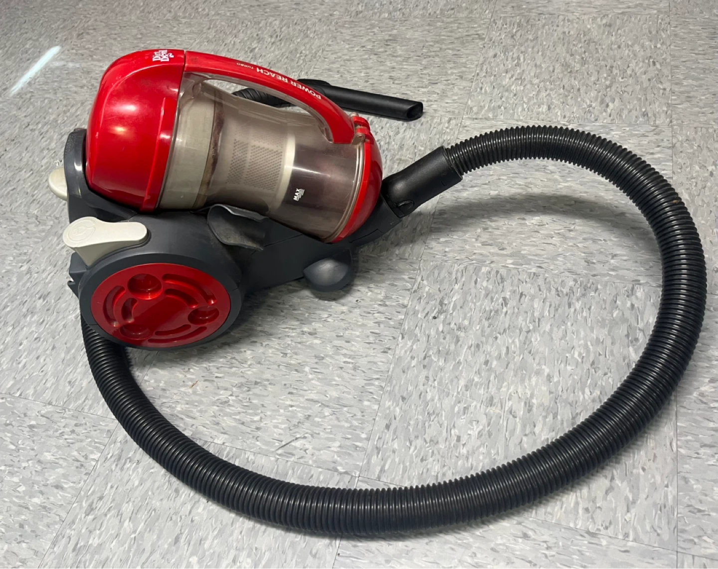 Dirt Devil Power Reach Turbo Compact Vacuum - photo 2
