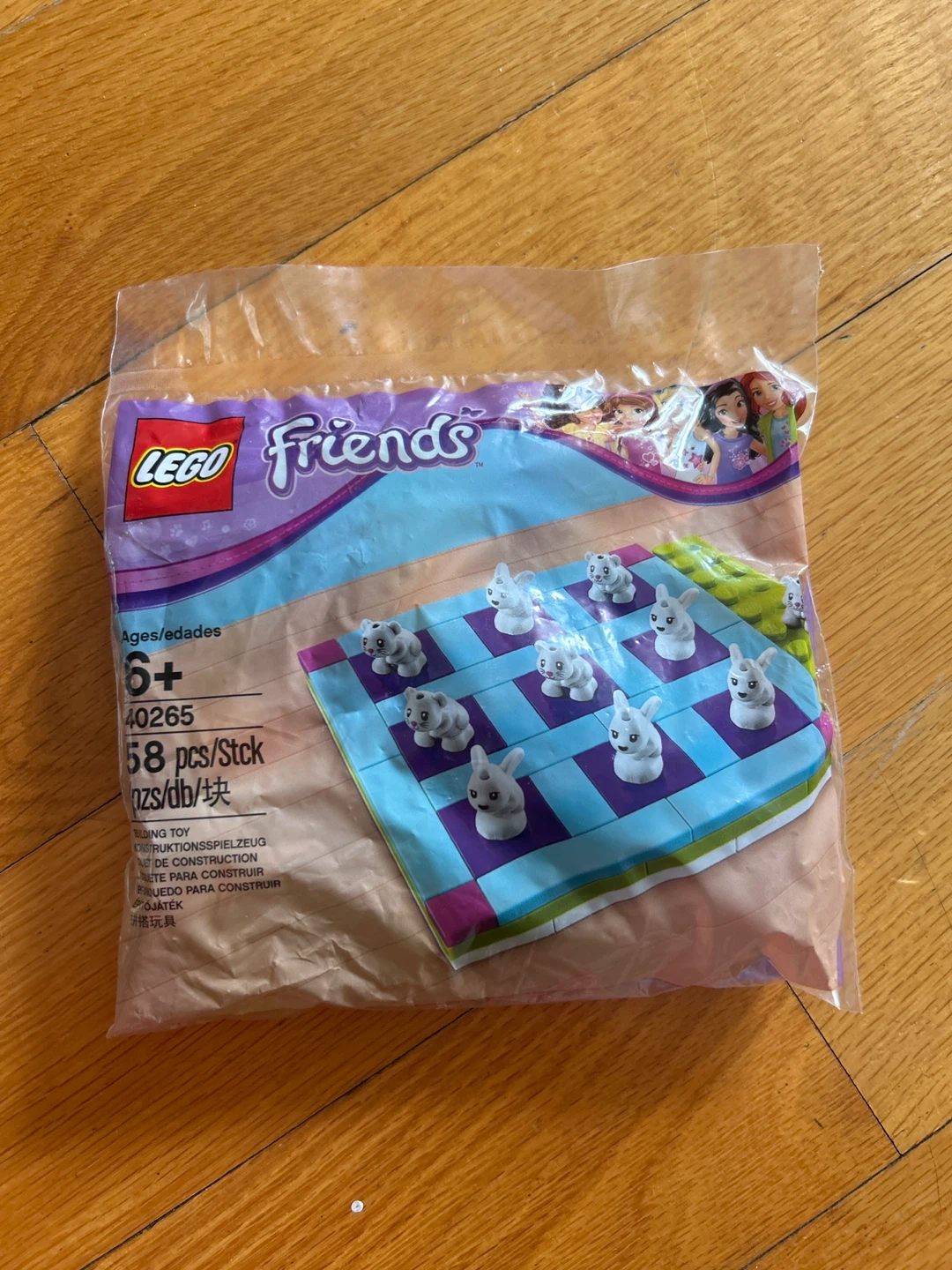 LEGO Friends 40265 Bunny Building Set - 58 Pieces