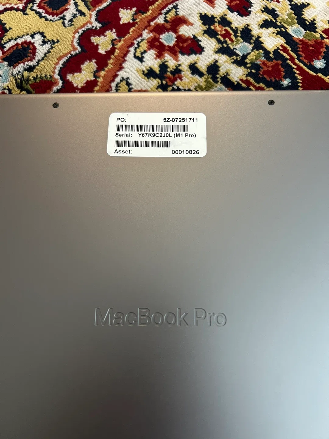 As is Apple MacBook Pro (M1 Pro) - photo 2