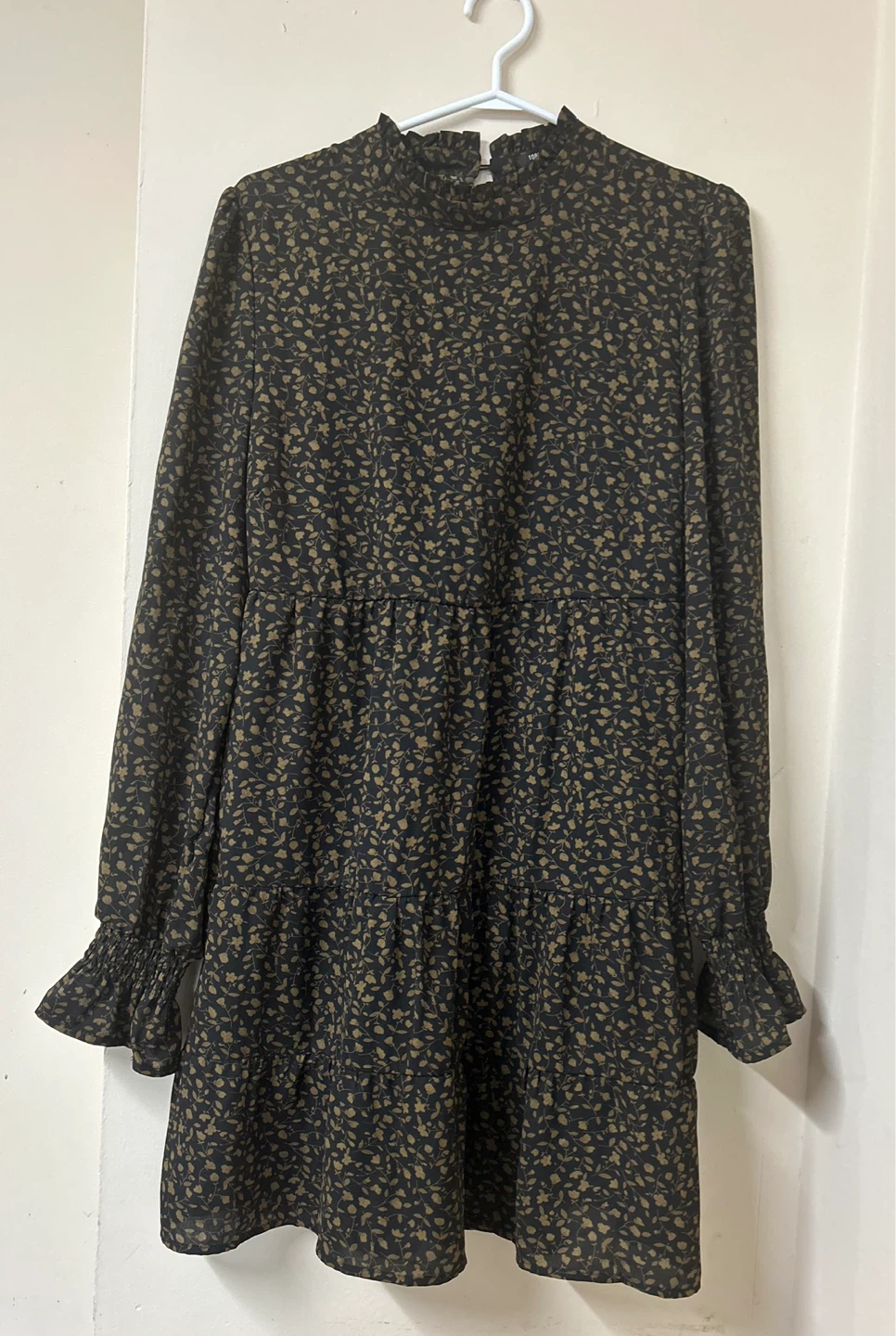 Women's Floral Long Sleeve Dress