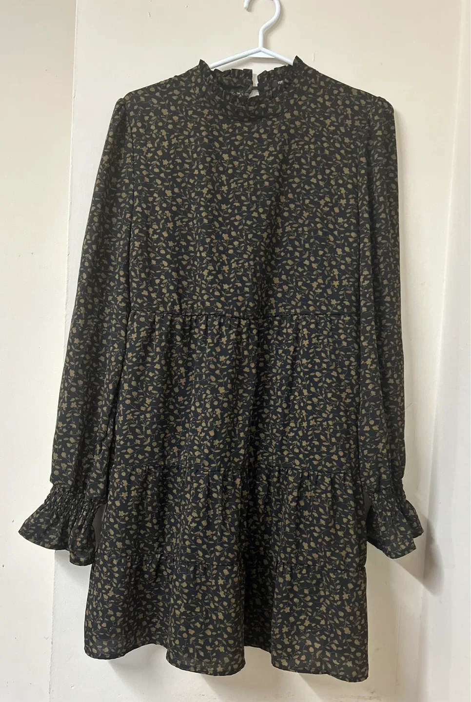 Women's Floral Long Sleeve Dress