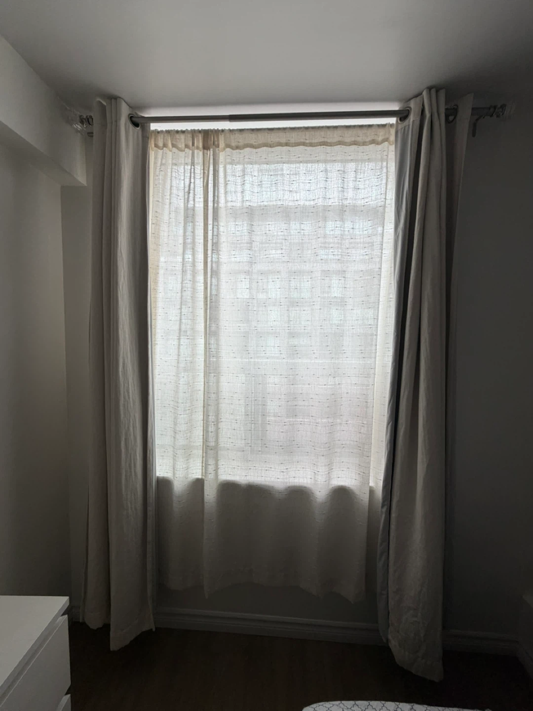 Sheer Curtains - Natural Linen Blend