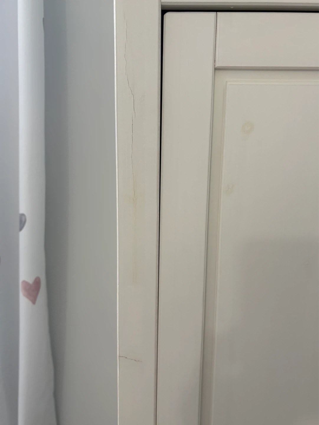 Kids White Wardrobe with Drawer - photo 5