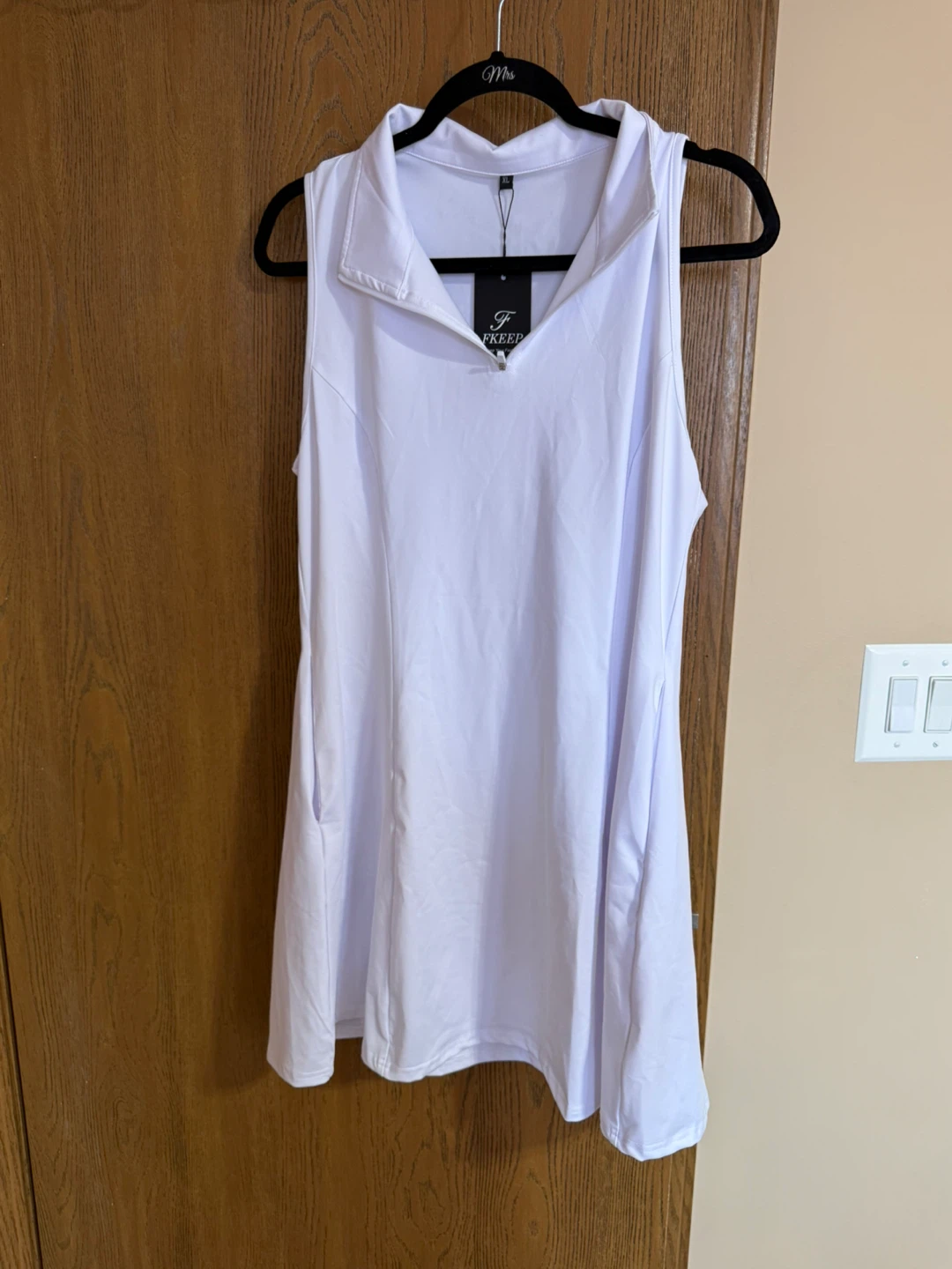 FKEEP White Sleeveless Golf Dress XL - photo 2
