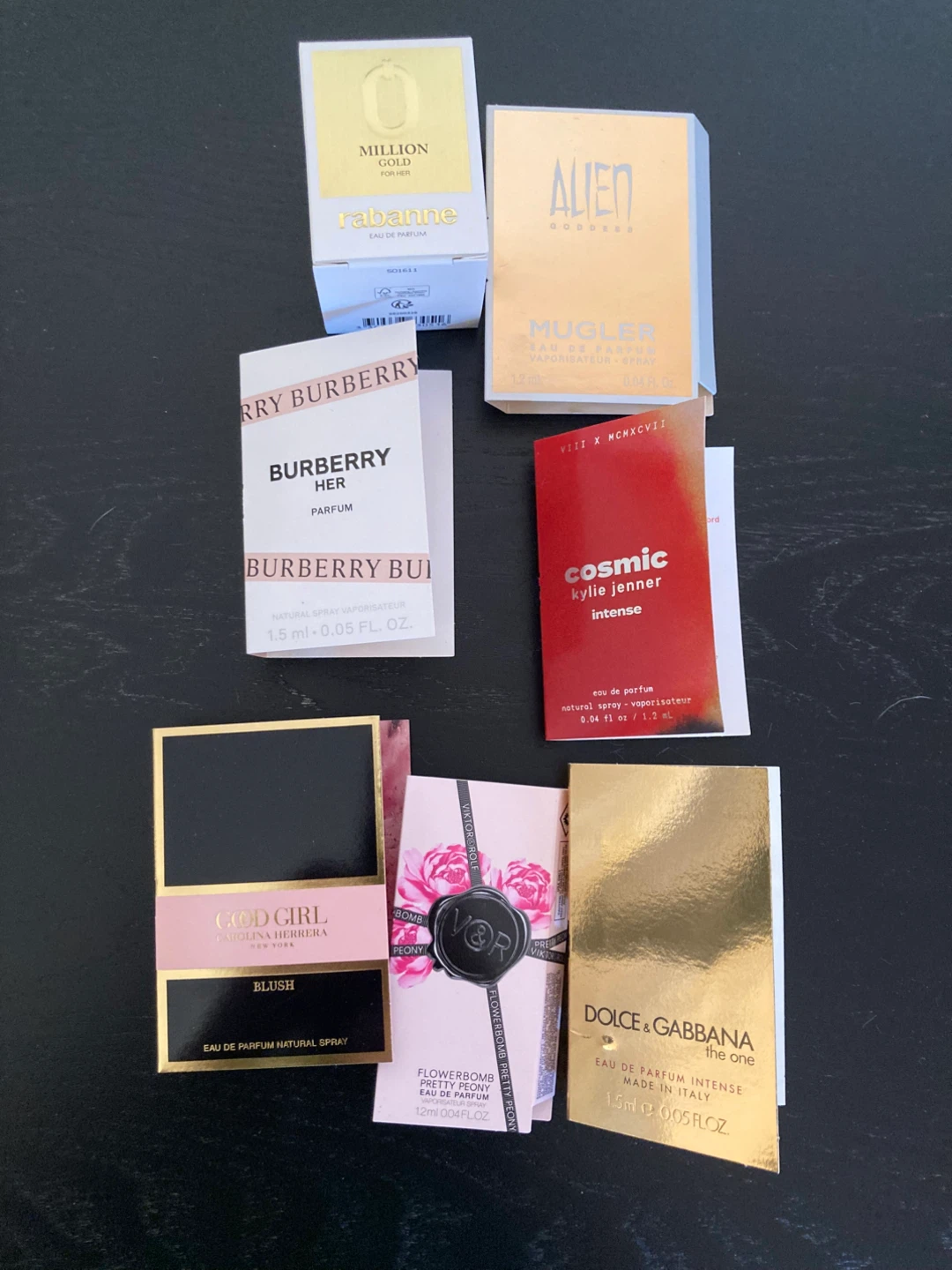 $15 for all Perfume samples