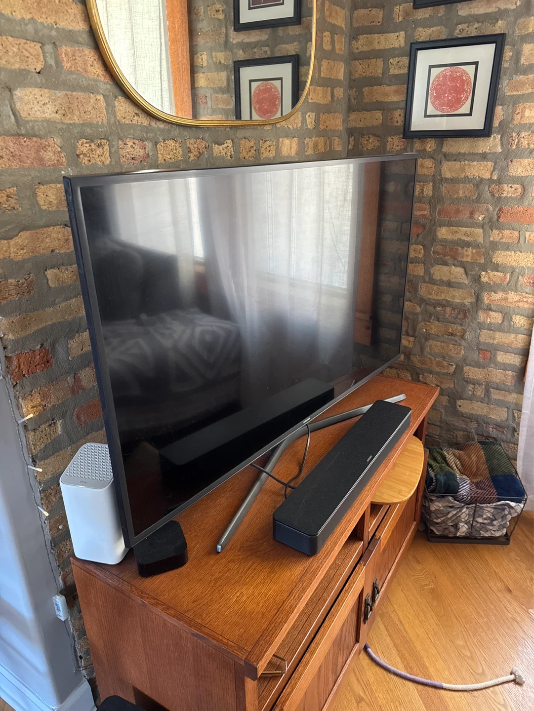 Samsung 4K Smart TV with Soundbar