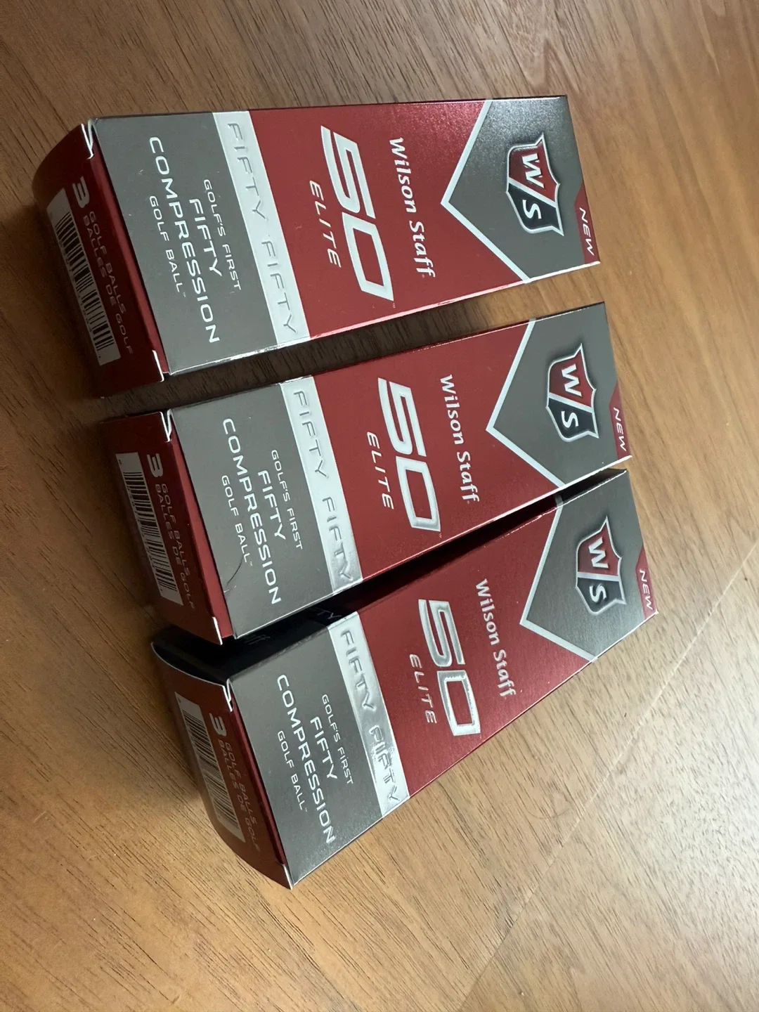 Wilson Staff Fifty Elite Golf Balls (3 Boxes)