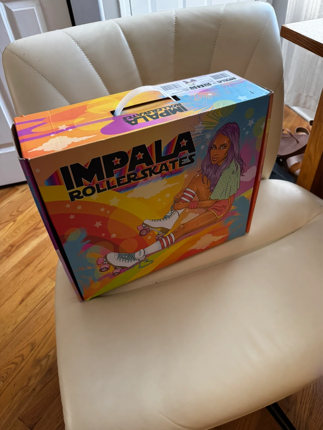 Impala Pastel Fade Quad Roller Skates Size 8