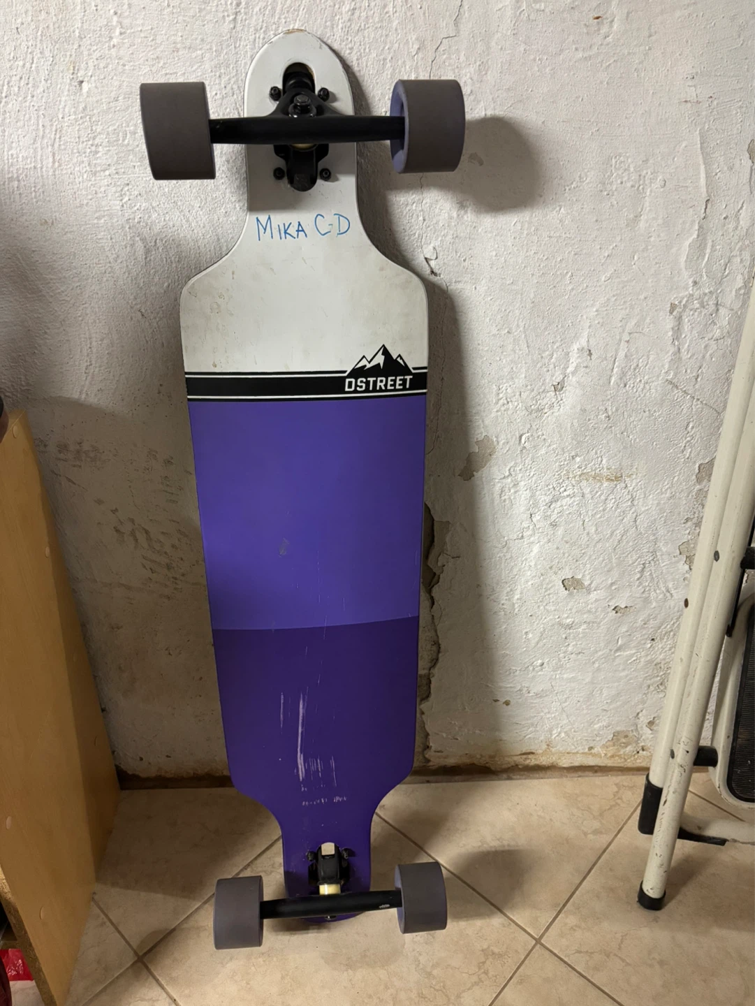 Dstreet Longboard Skateboard - photo 2