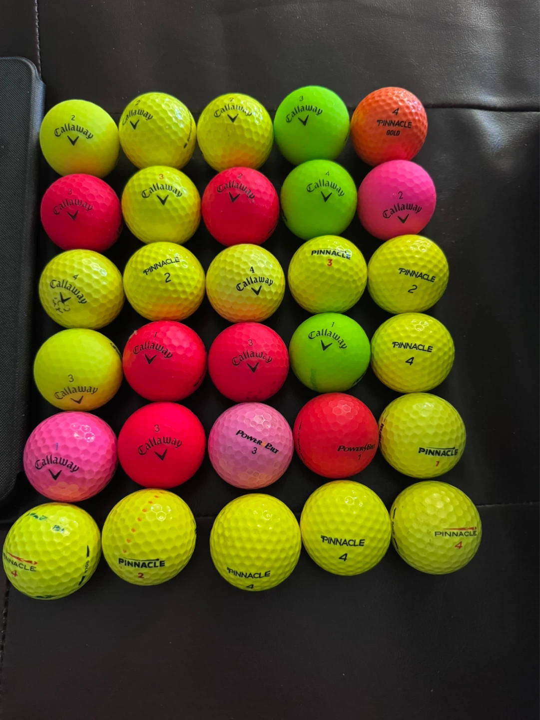 Callaway & Pinnacle Golf Balls (Mixed Colors)