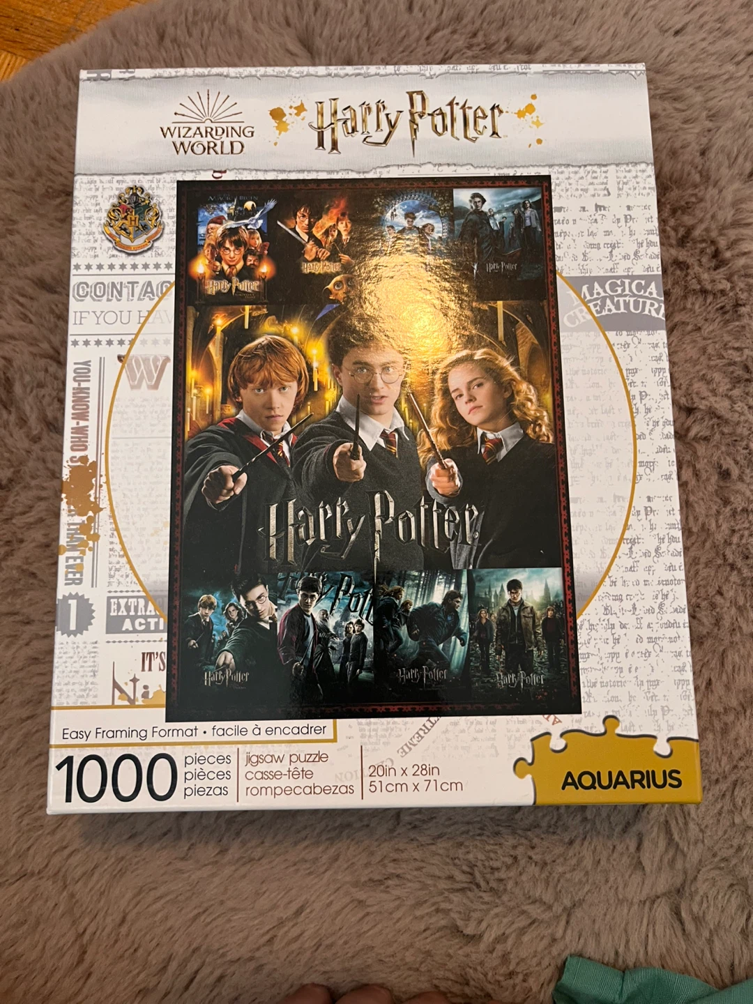 Harry Potter 1000 Piece Jigsaw Puzzle by Aquarius